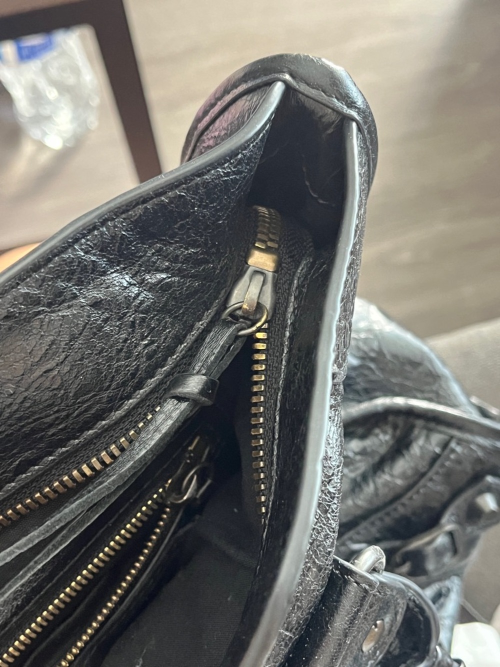 BALENCIAGA MEDIUM CITY BAG BLACK - Picture 8 of 16